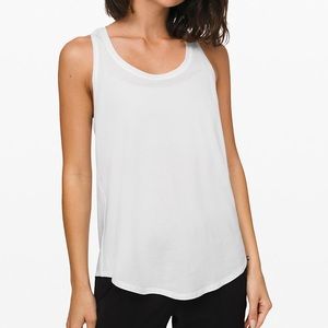 Lululemon Love Tank Pleated White US 6